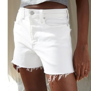 amo tomboy white denim shirt